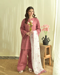 Pink Hearts Set - 3 Piece