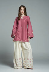 Dusty Rose Heart Dil