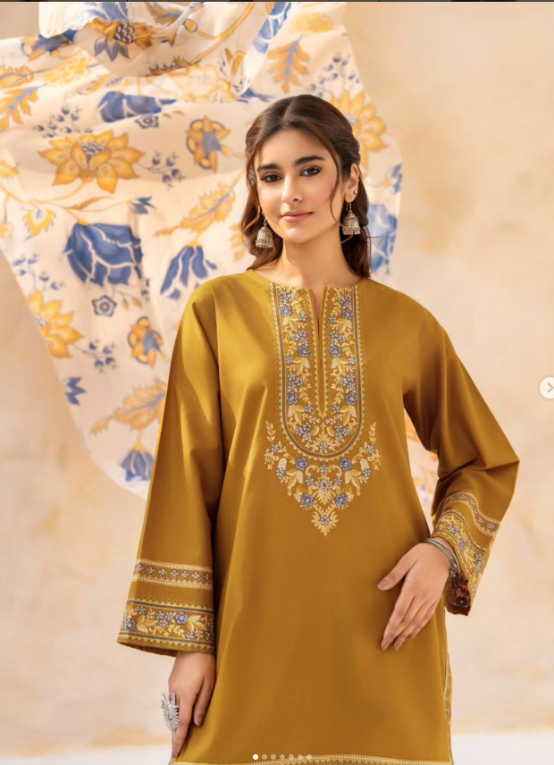 Gulshan 3 Piece  Embroidered Lawn