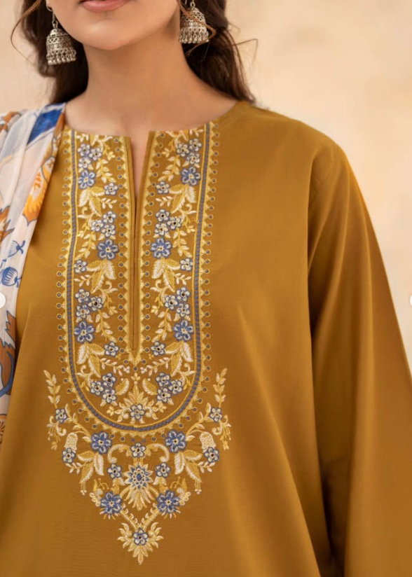 Gulshan 3 Piece  Embroidered Lawn