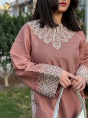 Maria 2 Piece Embroidered Winter Cotton