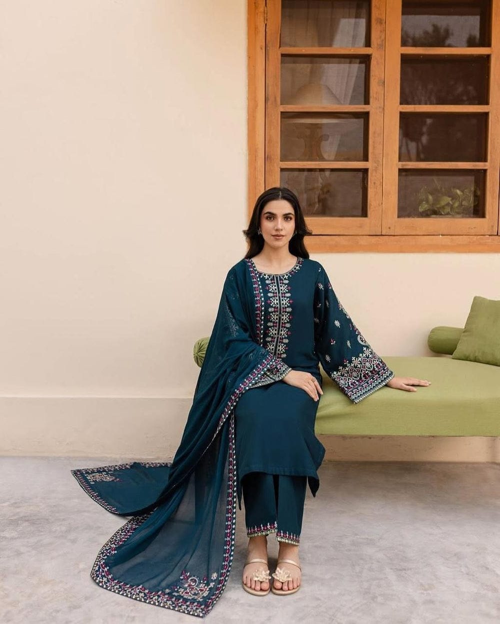 Aadab cotton - 3pc