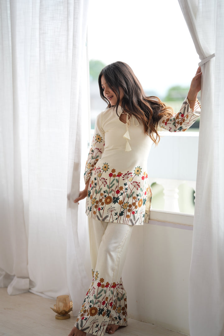 haya floral printed 2pc