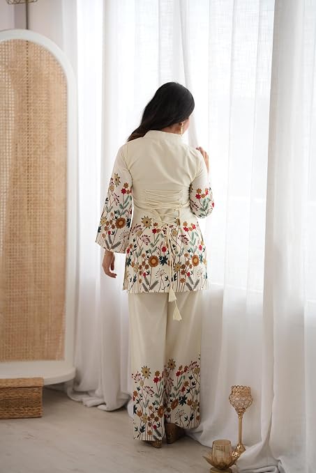 haya floral printed 2pc