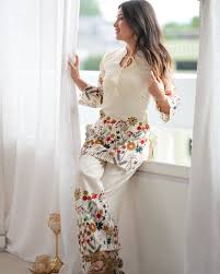 haya floral printed 2pc