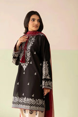 Gul e Siyah 3 Piece Embroidered