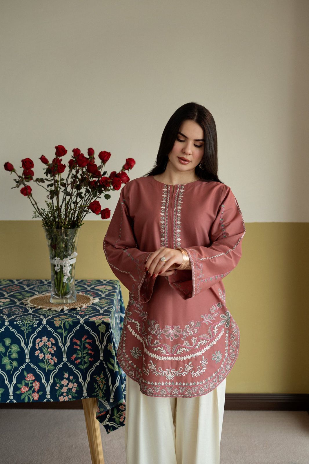 Maya 2 Piece  Embroidered Lawn