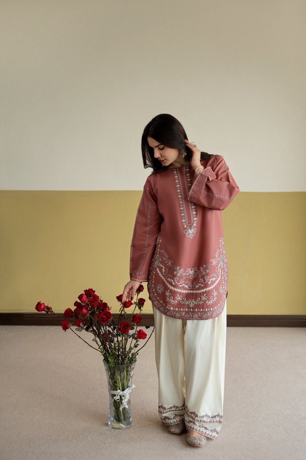 Maya 2 Piece  Embroidered Lawn