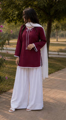 Soft Lilac Schiffli 3pc