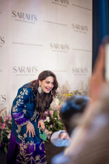 Shai Noor Royal Blue diwani