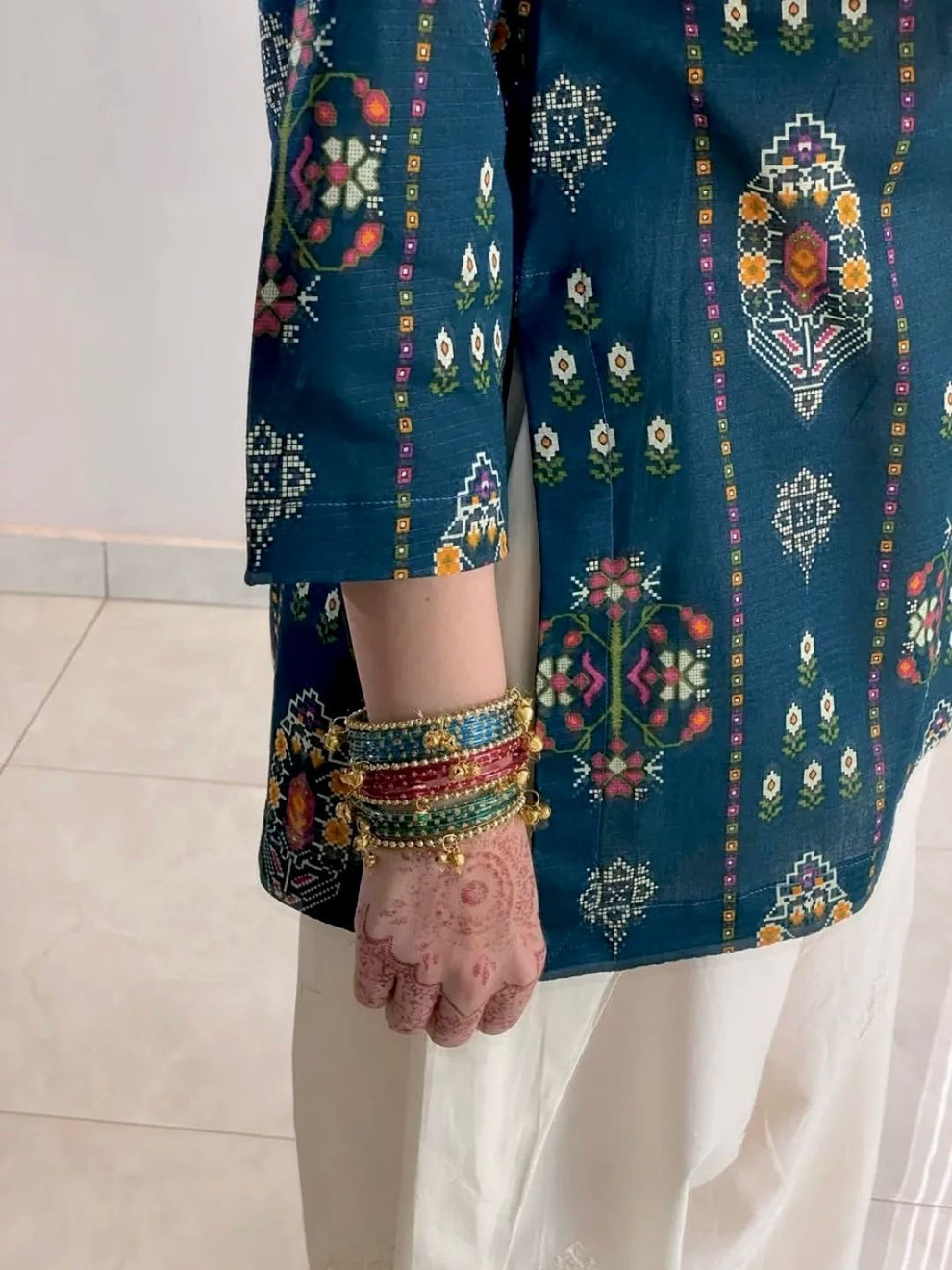 Teal Blue Shifa