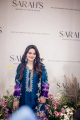 Shai Noor Royal Blue diwani