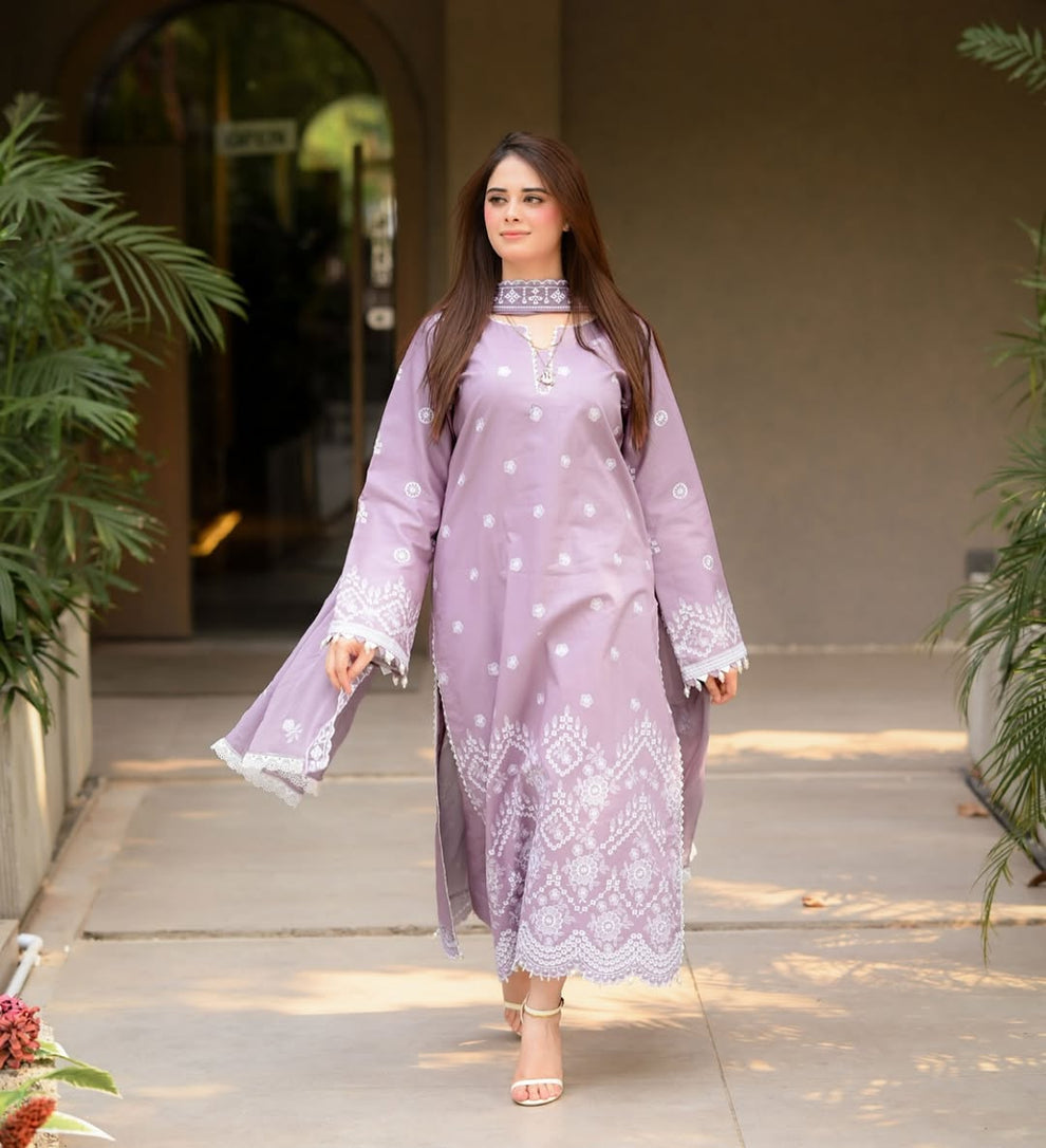 Soft Lilac Laila 3pc