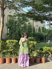 Pastel Meadow Lawn Shalwar Suit