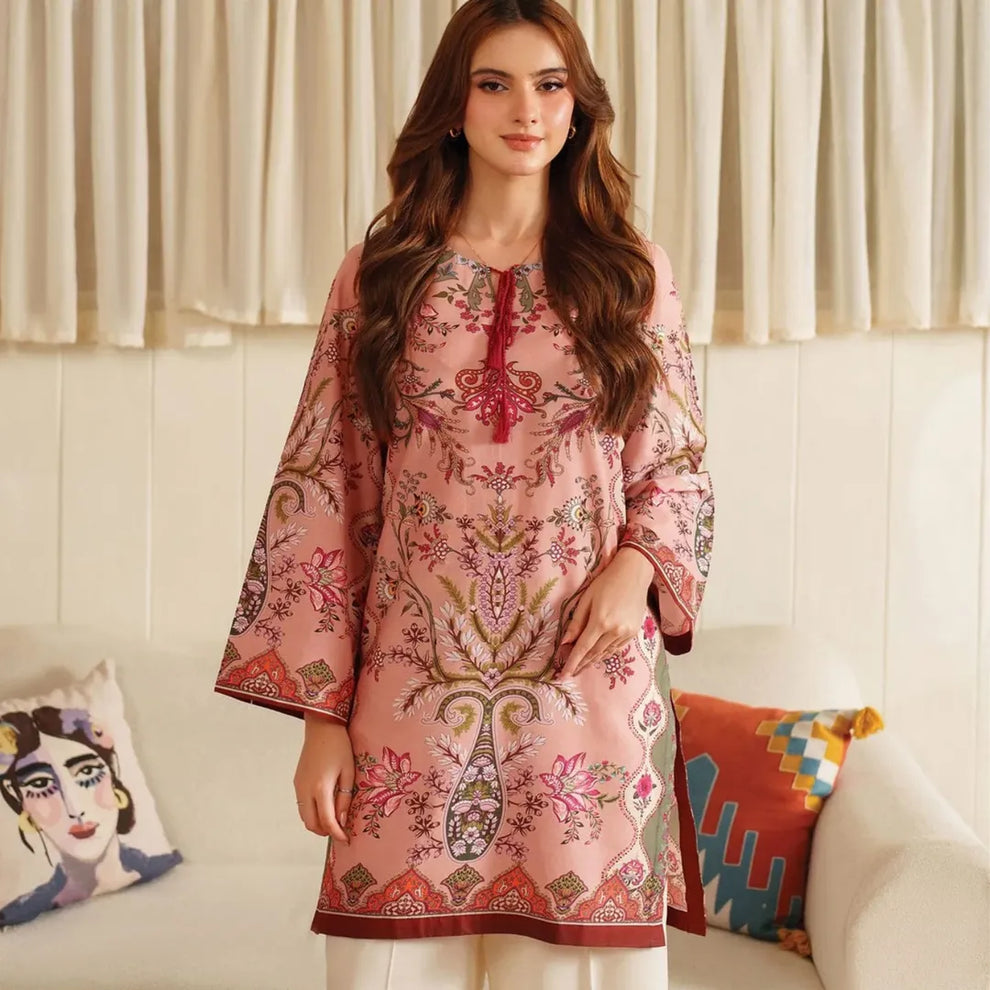 Pink Printed 2-Piece