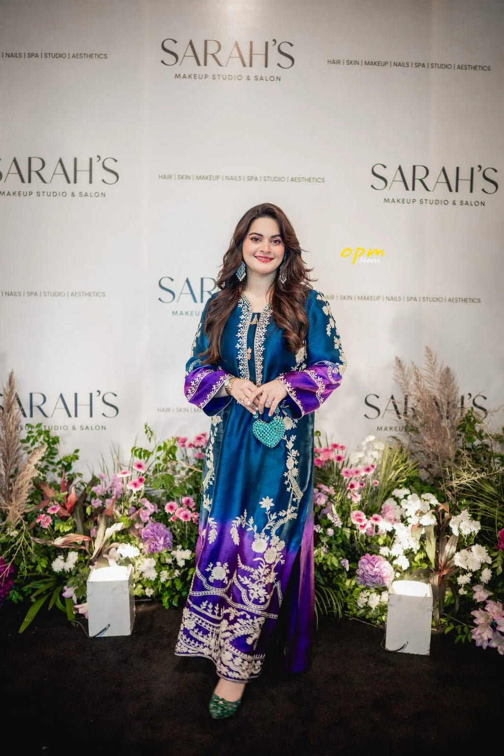 Shai Noor Royal Blue diwani