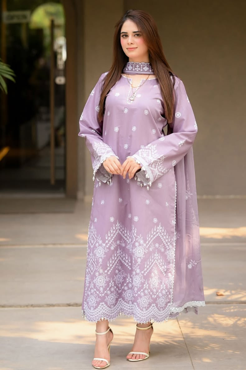 Soft Lilac Laila 3pc